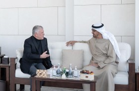 رئيس الدولة وملك الأردن يبحثان العلاقات الأخوية والتعاون المشترك بين البلدين