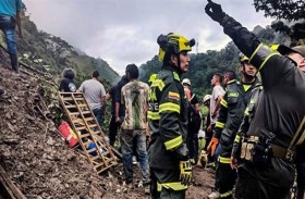 ارتفاع حصيلة ضحايا انزلاق التربة في كولومبيا إلى 14 قتيلا 