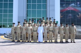 عبدالله المري يتفقد مركز شرطة الراشدية 