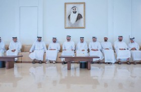 حمدان بن محمد يقدّم واجب العزاء في شهيد الوطن والواجب سعيد راشد البلوشي