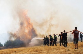 مصر ترسل مروحيتين للمساهمة في إخماد حرائق اليونان