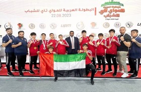 «شباب الإمارات» يحصد 5 ميداليات ملونة في البطولة العربية للمواي تاي