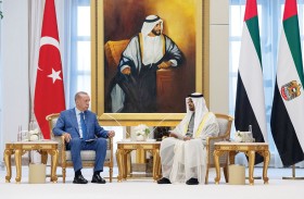 رئيس الدولة والرئيس التركي يبحثان علاقات التعاون و28 cop والتطورات الإقليمية والدولية 