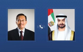 رئيس الدولة ورئيس وزراء ماليزيا يبحثان هاتفياً تطورات الأوضاع في المنطقة وتداعياتها على الأمن الإقليمي والدولي