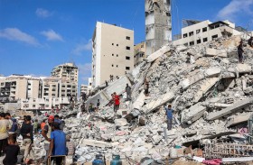 الجيش الإسرائيلي يدمّر برجا ثانيا في مدينة غزة 