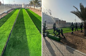 بلدية مدينة أبوظبي تنفذ فعالية للحفاظ على المظهر العام بالشهامة تحت شعار «لنجعل مدخل بيتك أجمل»