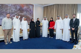 محمد الشرقي يلتقي هنادي الكابوري واللاعبة هدى آل علي المتأهلة إلى الألعاب الأولمبية للشباب في القوس والسهم بداكار