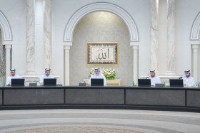ولي عهد الشارقة يترأس اجتماع المجلس التنفيذي