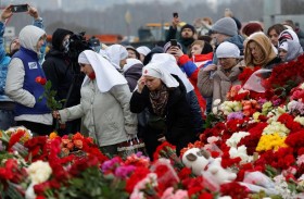 الروس في حداد وطني بعد الهجوم الإرهابي بموسكو