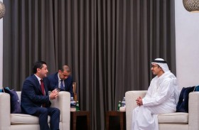 عبدالله بن زايد يستقبل وزير خارجية أوزبكستان