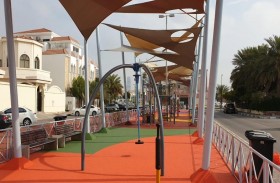 بلدية مدينة أبوظبي تطور الألعاب الرياضية لحدائق الأحياء السكنية في الخالدية