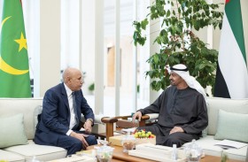 رئيس الدولة والرئيس الموريتاني يبحثان تعزيز علاقات التعاون وتداعيات التطورات الإقليمية