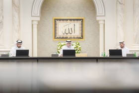 ولي عهد الشارقة يترأس اجتماع المجلس التنفيذي
