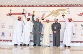 «حربش» و«62» يتصدران منافسات كأس رئيس الدولة للصيد بالصقور