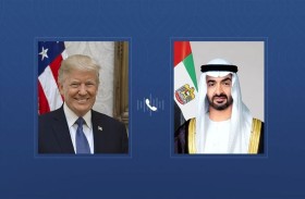 رئيس الدولة يتلقى اتصالاً هاتفياً من الرئيس الأميركي حول التعاون المشترك والتطورات بالمنطقة 
