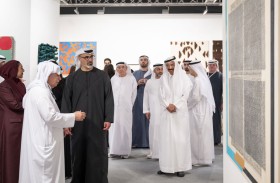 خالد بن محمد بن زايد يفتتح الدورة الـ17 من معرض «فن أبوظبي»