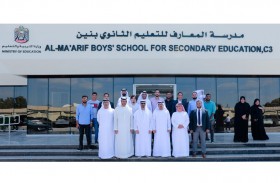 الحمادي يتفقد إعادة تأهيل مدارس وفق متطلبات ومعايير المدرسة الإماراتية المعاصرة