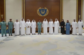 الهيئة الوطنية لحقوق الإنسان تقوم بزيارة تعريفية للقيادة العامة لشرطة عجمان