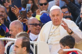  البابا يدعو للإفراج عن المختطفين في الحرب بين إسرائيل وحماس 