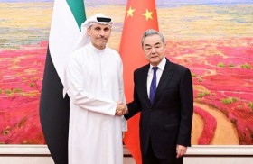 المبعوث الخاص لرئيس الدولة إلى الصين يلتقي وزير الخارجية الصيني