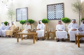 حاكم عجمان يستقبل ولي عهد أم القيوين