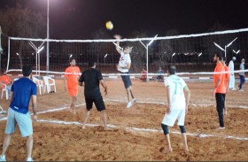 انطلاق منافسات الكرة الطائرة ضمن الفعاليات والأنشطة الرياضية للمنطقة الأمنية برأس الخيمة