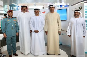 دفاع مدني دبي يستعرض مشروعي القرش ورابتر في معرض الابتكار