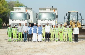 بلدية مدينة أبوظبي تنفذ حملة لإزالة المخلفات من جزر العالية، واللؤلؤ والزبارة