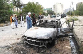 إطلاق صواريخ على مطار كابول ومنظومة دفاعية تعترضها