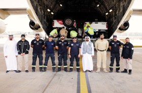 تنفيذاً لتوجيهات رئيس الدولة.. بعثة إغاثية إماراتية تغادر إلى نيبال لإغاثة المتضررين من الفيضانات