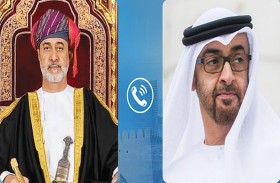 محمد بن زايد وسلطان عمان يتبادلان هاتفيا التهاني بعيد الأضحى المبارك