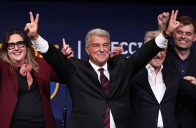 حقبة جديدة لبرشلونة-لابورتا تبدأ بمواجهة نيوكاسل