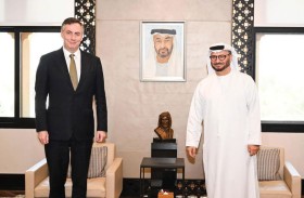 أنور قرقاش يلتقى وفدا برلمانيا أوروبيا