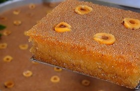 البسبوسة.. حلوى تقليدية تُضيف لمسة مميزة على مائدة رمضان