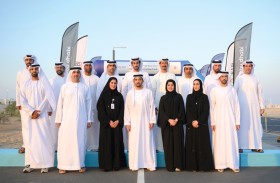 حمدان بن زايد يفتتح مسار مدينة زايد للدراجات الهوائية في منطقة الظفرة