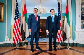 عبدالله بن زايد يلتقي وزير الخارجية الأمريكي ويبحثان العلاقات الاستراتيجية والتطورات الإقليمية