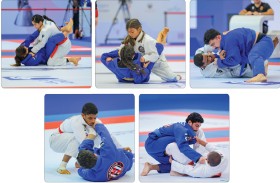 مشاركة واسعة في منافسات الجوجيتسو ببطولة الشيخ منصور بن زايد الرمضانية - الوثبة 2026