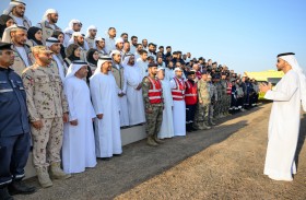 حمدان بن زايد يشهد جانباً من تمرين «براكة الإمارات 2023»