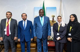 وفد الشعبة البرلمانية يلتقي رئيس البرلمان الأفريقي 