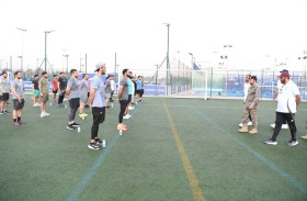 قائد عام شرطة أبوظبي يزور ميدان اختبارات اللياقة البدنية
