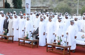 هيثم بن صقر القاسمي يفتتح أيام الشارقة التراثية في وادي الحلو
