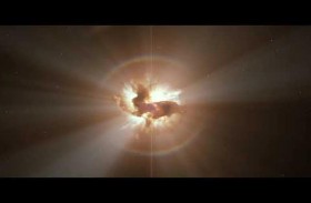 انفجار هائل لنجم عملاق.. وفيديو يرصد الظاهرة 