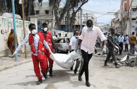 تفجير دام قرب القصر الرئاسي في الصومال 