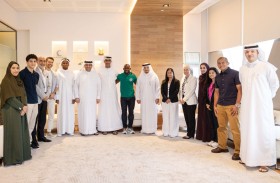 وفد من مجلس دبي الرياضي يزور دبي الصحية ويبحث سبل التعاون