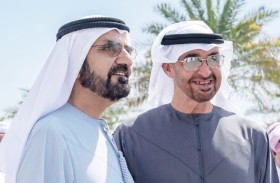محمد بن راشد: أولى الرسائل لأخي وصديقي ورفيق دربي الشيخ محمد بن زايد ..‏ نسأل الله أن يوفقنا .. وينفع بأفكارنا .. ويحفظ أوطاننا .. ويسدد أجيالنا 