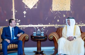 سعود بن صقر يستقبل سفير كومنولث جزر البهاما