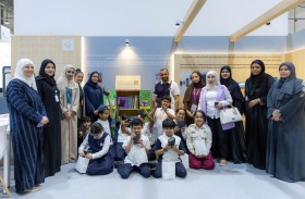 بدور القاسمي ترافق صغار «الشارقة القرائي للطفل» ورش «مؤسسة كلمات» 