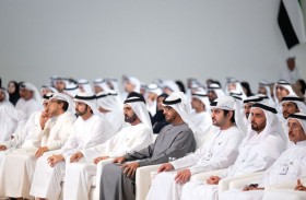 محمد بن زايد ومحمد بن راشد يشهدان اختتام أعمال الاجتماعات السنوية لحكومة الإمارات