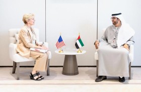سلطان الجابر يلتقي وزيرة الطاقة الأمريكية