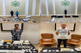 شرطة دبي تطيح بـ91 مروجاً وتكشف مواقع «طن» من المخدرات والمؤثرات العقلية المدفونة
